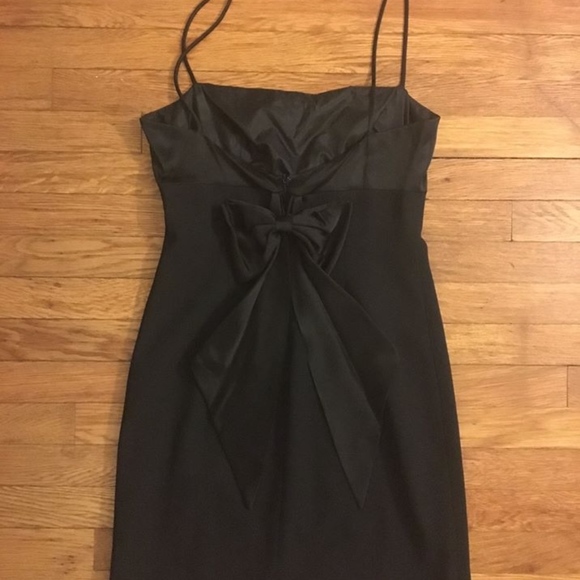 LAUNDRY by Shelli Segal Cocktail Black Dress - Picture 1 of 3